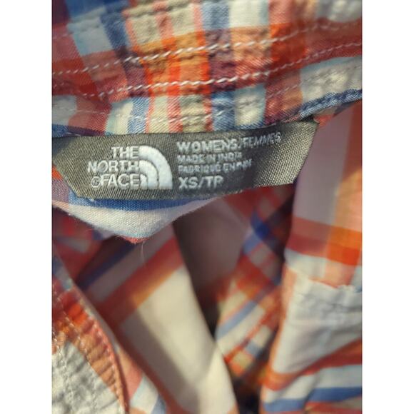 The North Face Plaid Button Down Size XS - Picture 6 of 7